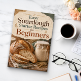 Easy Sourdough Starter Recipes for Beginners physical printed book product image 8, ISBN 9798904668860