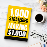 1,000 Strategies for Making $1,000: Practical Project Planning physical printed book product image 8, ISBN 9798904663391