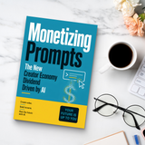 Monetizing Prompts: AI Creator Economy Guide physical printed English book interior page or product preview 8, ISBN 9798904660048