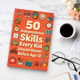 50 Independent Life Skills Kids Should Learn Before 12, Book 2 physical printed book product image 6, ISBN 9798904663780