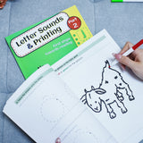 Letter Sounds and Printing 2-Book Alphabet Workbook Set physical printed book product image 3, ISBN 9798895055915