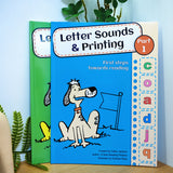 Letter Sounds and Printing 2-Book Alphabet Workbook Set physical printed book product image 8, ISBN 9798895055915