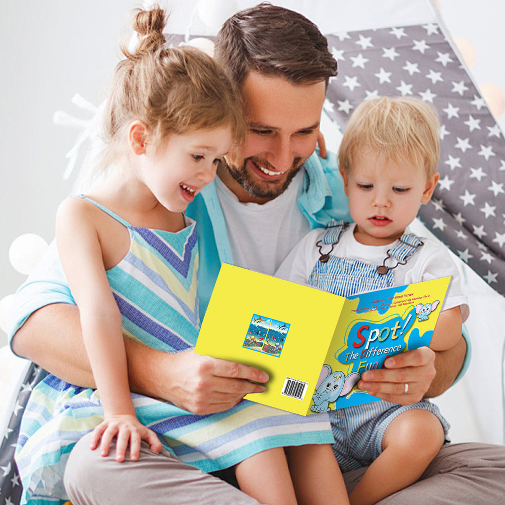 Spot the Difference Fun 8-Book Activity Set physical printed book product image 4, ISBN 9798895050705
