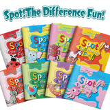 Spot the Difference Fun 8-Book Activity Set physical printed book product image 1, ISBN 9798895050705