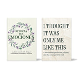 Reinicia Tus Emociones Spanish Emotional H + I Thought It Was Only Me Like This Self-ac: 2-Book Set main cover and printed book set view, image 1, bundle ISBN 9798900666839