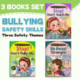Children's Safety Picture Book Set + Children's Safety Picture Book Set + Children's Safety Picture Book Set: 3-Book Set main cover and printed book set view, image 1, bundle ISBN 9798900669663