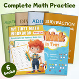 Printed Book Collection: 6-Book Set main cover and printed book set view, image 1, bundle ISBN 9798900667140