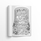 Warm Winter Forest Christmas Adult Coloring Book, Volume 12 physical printed book product image 1, ISBN 9798904667511