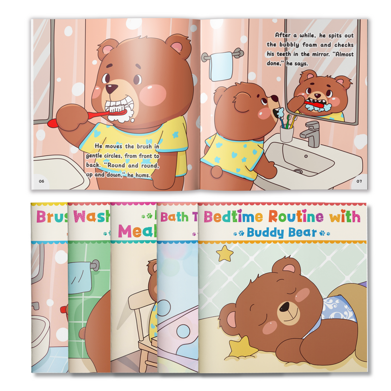 Printed Book Collection: 5-Book Set main cover and printed book set view, image 1, bundle ISBN 9798900664262