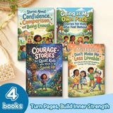 Confidence and Growth Collection: 4-Book Set main cover and printed book set view, image 1, bundle ISBN 9798900668147
