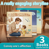 Big, Small! Opposites Picture Book for Tod + Soft, Loud! Opposites Picture Book for Tod + Far, Near! Opposites Picture Book for Todd: 3-Book main cover and printed book set view, image 1, bundle ISBN 9798900665177
