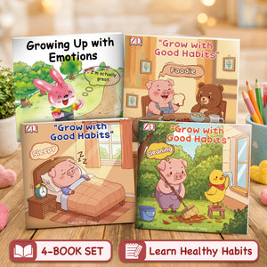 - Picture Books -: 4-Book Set main cover and printed book set view, image 1, bundle ISBN 9798904660987