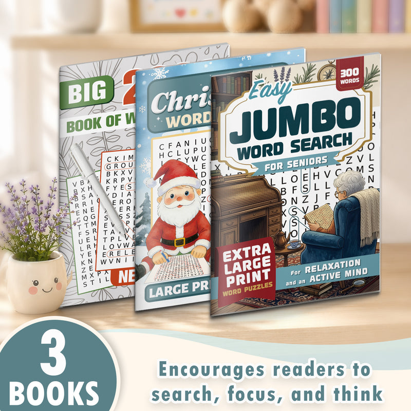 Printed Book Collection: 3-Book Set main cover and printed book set view, image 1, bundle ISBN 9798904660284