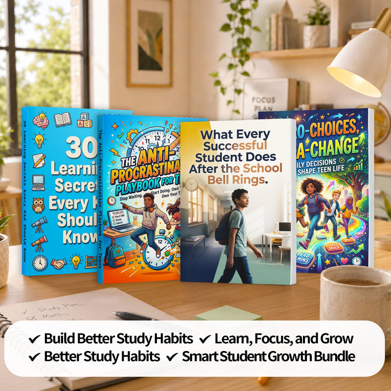 Printed Book Collection: 4-Book Set main cover and printed book set view, image 1, bundle ISBN 9798904661359