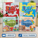 -1 2 Spot the Difference 03-1 2: 4-Book Set main cover and printed book set view, image 1, bundle ISBN 9798904661489