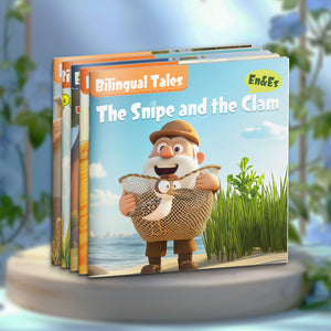 Bilingual Storybook Collection: 5-Book Set main cover and printed book set view, image 1, bundle ISBN 9798900663722