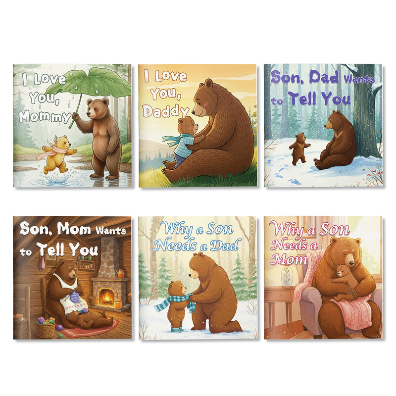 Picture Book Collection: 6-Book Set main cover and printed book set view, image 1, bundle ISBN 9798900666532