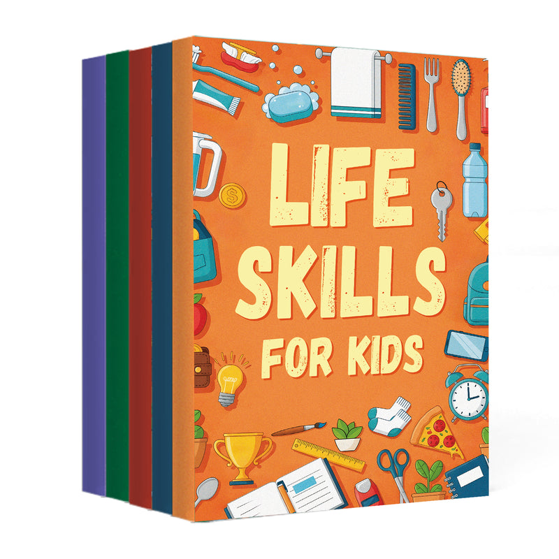 Money Skills Collection: 5-Book Set main cover and printed book set view, image 1, bundle ISBN 9798900665658