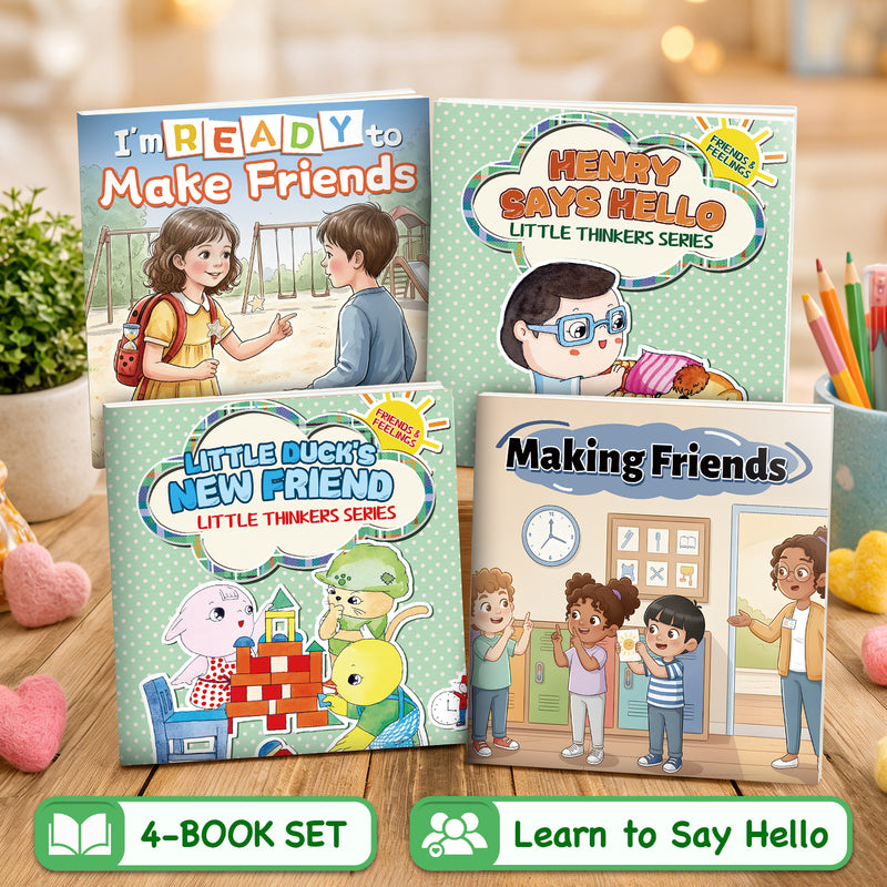 Picture Book Collection: 4-Book Set main cover and printed book set view, image 1, bundle ISBN 9798900666860