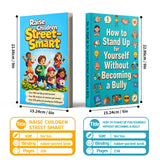 How to Stand Up for Yourself Without Becom + Raise Children Street-smart: 2-Book Set main cover and printed book set view, image 1, bundle ISBN 9798900668727