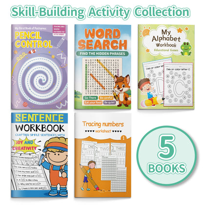 Alphabet and Early Learning Collection: 5-Book Set bundle detail image, image 2, bundle ISBN 9798900662923