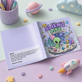 Alien Friends Coloring Book, Volume 17 physical printed book product image 1, ISBN 9798904668631