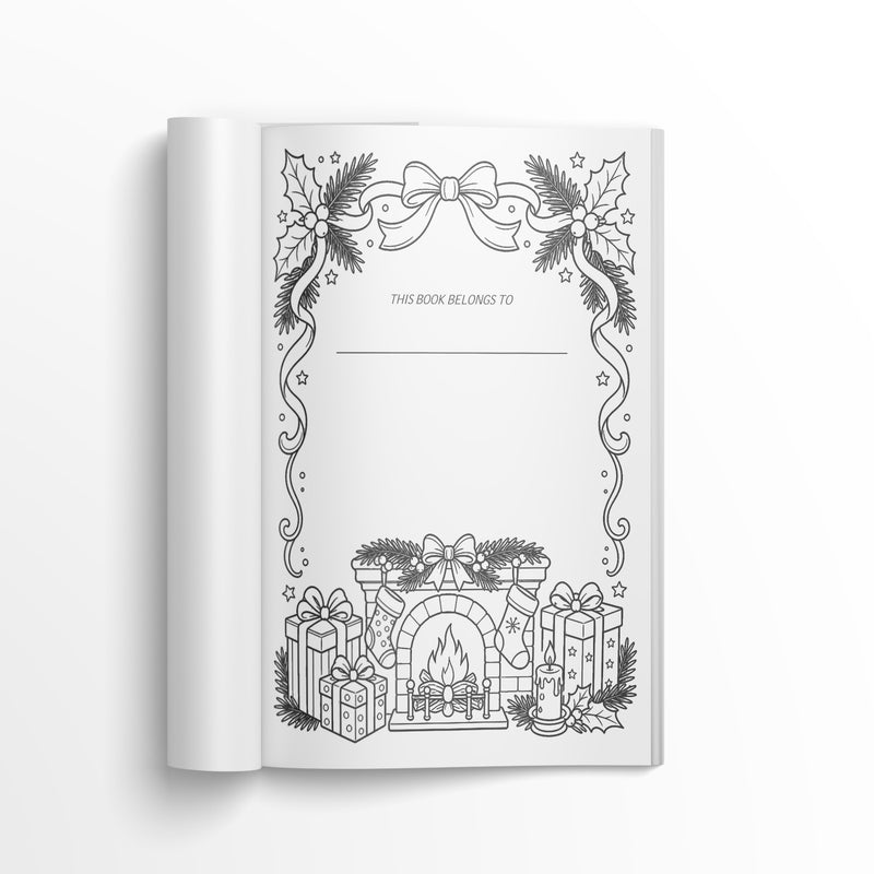 Christmas Time Adult Coloring Book, Volume 14 physical printed book product image 1, ISBN 9798904667528