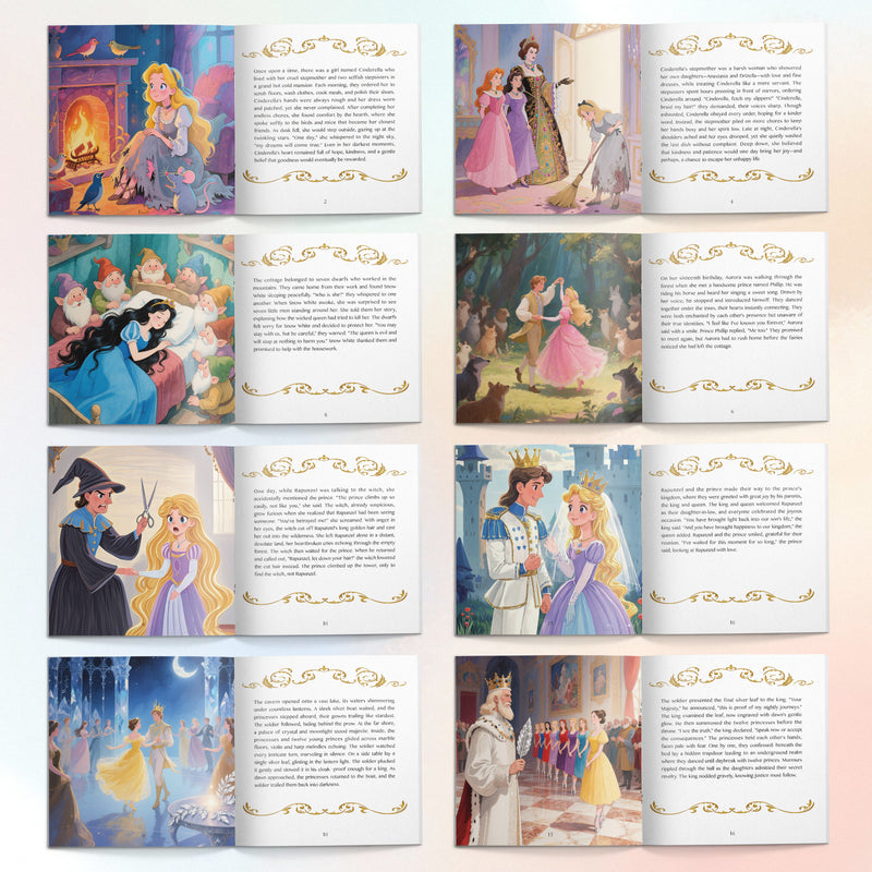 Classic Fairy Tale Collection: 5-Book Set main cover and printed book set view, image 1, bundle ISBN 9798900663302