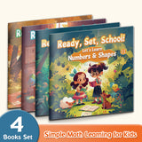 Printed Book Collection: 4-Book Set main cover and printed book set view, image 1, bundle ISBN 9798900669175