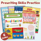 Pencil Control 6: 6-Book Set main cover and printed book set view, image 1, bundle ISBN 9798900667249