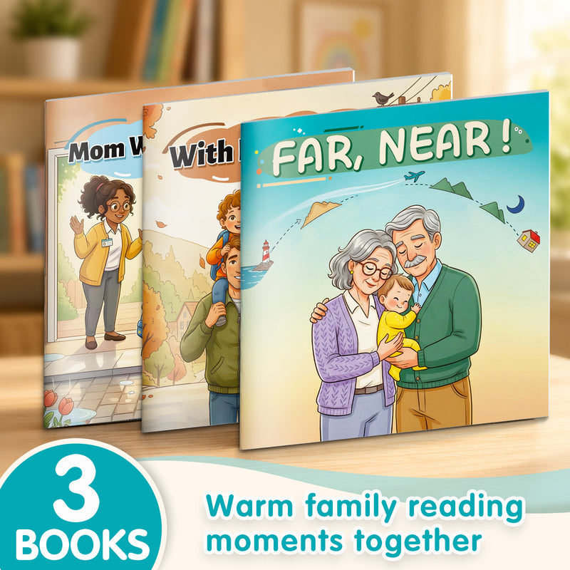 Picture Book Collection: 3-Book Set main cover and printed book set view, image 1, bundle ISBN 9798904660383