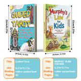 Guided Tarot Beginner Card Meanings Guide + Mofei01 E 2 8900662008: 2-Book Set main cover and printed book set view, image 1, bundle ISBN 9798904661427