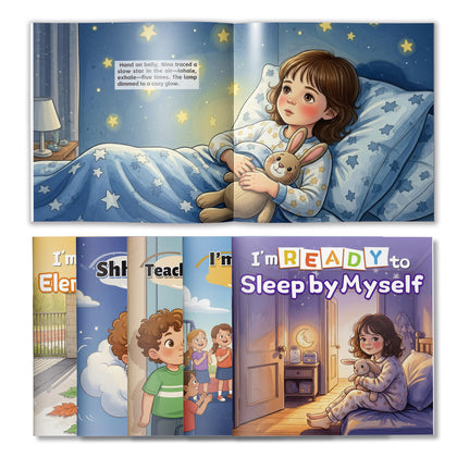 Picture Book Collection: 5-Book Set main cover and printed book set view, image 1, bundle ISBN 9798900665597