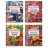Spot the Difference 1-4 Book Set: 4-Book Set main cover and printed book set view, image 1, bundle ISBN 9798900663500