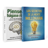 Los Secretos De La Mente Millonaria + Piense Y Hágase Rico: Mentalidad Financier: 2-Book Set main cover and printed book set view, image 1, bundle ISBN 9798904660697