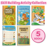 Maze Activity Collection: 5-Book Set main cover and printed book set view, image 1, bundle ISBN 9798904661618