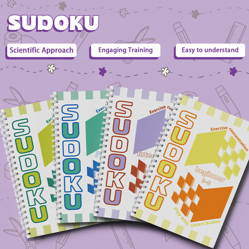 Sudoku Scientific Approach Puzzle Book Set physical printed book product image 1, ISBN 9798895056592