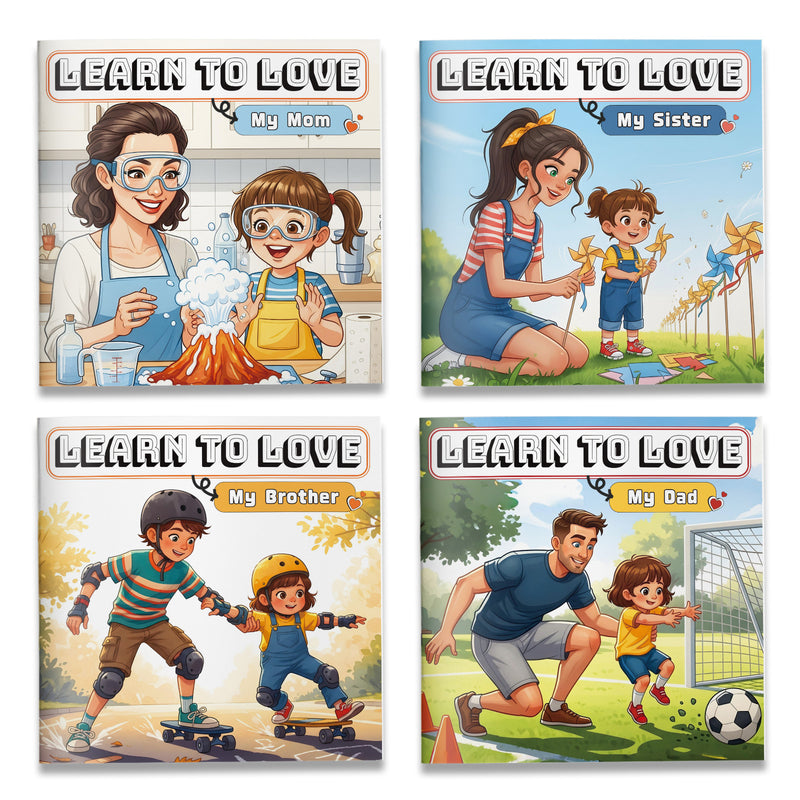 Picture Book Collection: 4-Book Set main cover and printed book set view, image 1, bundle ISBN 9798900664255