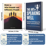 The Art of Speaking Well Communication Gui + How to Win Friends and Influence People 3-: 2-Book Set bundle detail image, image 2, bundle ISBN 9798904661038
