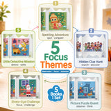 Spot the Difference Activity Books 6-10: 5-Book Set physical printed book set image 2, bundle ISBN 9798904665067