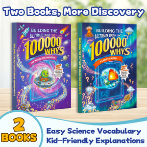 100000 Whys: Planet Earth and The Marvelous Universe 2-Book Science Set bundle detail image, image 2, bundle ISBN 9798904660659