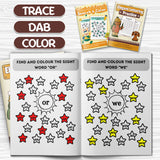 Sight Word Search and Color Workbook + Elegant Lettering Practice: Uppercase Alph: 2-Book Set bundle detail image, image 2, bundle ISBN 9798900669779