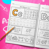 Consonant Blend Reading Workbook for Kids + Letter Recognition and Phonics Practice Bo + Days of the Week Handwriting Workbook For: 3-Book S bundle detail image, image 2, bundle ISBN 9798900666655