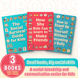 The Social Survival Guide for Kids + How to Stand Up for Yourself Without Becom + How Shy Kids Can Learn to Make Friends: 3-Book Set bundle detail image, image 2, bundle ISBN 9798900667942