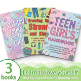 Growing Up Strong and Kind Puberty Guide F + Teen Girl's Handbook + Self-love Journal for Teen Girls: 3-Book Set bundle detail image, image 2, bundle ISBN 9798900667027