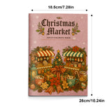 Christmas Market Adult Coloring Book, Volume 13 physical printed book product image 2, ISBN 9798904667535