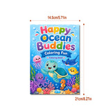 Ocean Theme Coloring Book, Volume 24 physical printed book product image 8, ISBN 9798904669959
