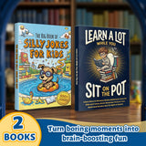 The Big Book of Silly Jokes for Kids + Learn a Lot While You Sit On Pot Funny Tri: 2-Book Set bundle detail image, image 2, bundle ISBN 9798900667805