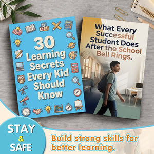 After the School Bell Rings Student Succes + 30 Learning Secrets Every Kid Should Know: 2-Book Set bundle detail image, image 2, bundle ISBN 9798900668819