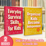 Organized Kids Become Independent + Everyday Survival Skills for Kids: 2-Book Set bundle detail image, image 2, bundle ISBN 9798900668772
